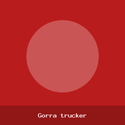 Gorra trucker